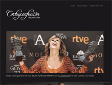 Tablet Screenshot of corteyconfeccion.net